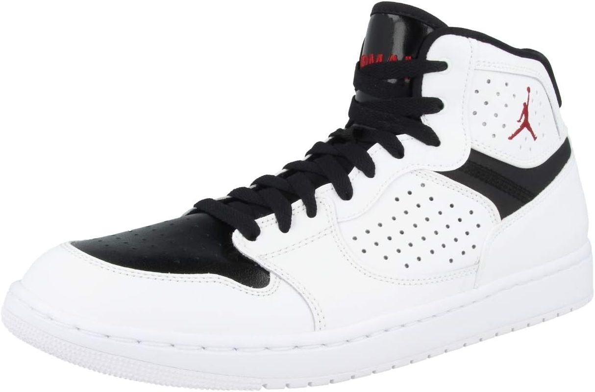 Nike Air Jordan Access Mens Basketball Trainers AR3762 Sneakers Shoes (UK 8.5 US 9.5 EU 43, White Gym Red Black 101) 101 image number 2