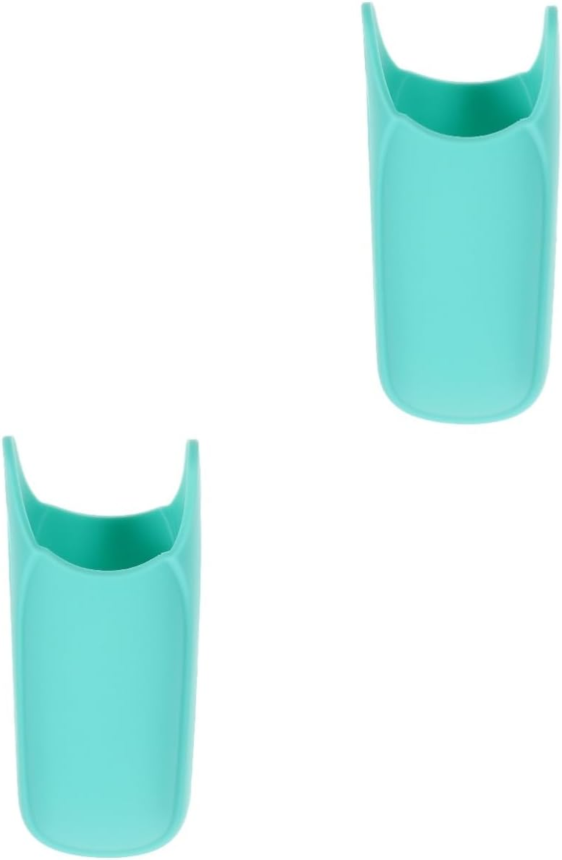 Baluue Silicone Hair Curler Cover and Flat Iron Sleeve Heat-Resistant Protector Hair Straightener Handle Cover for Styling Tools Insulation for Home and Travel