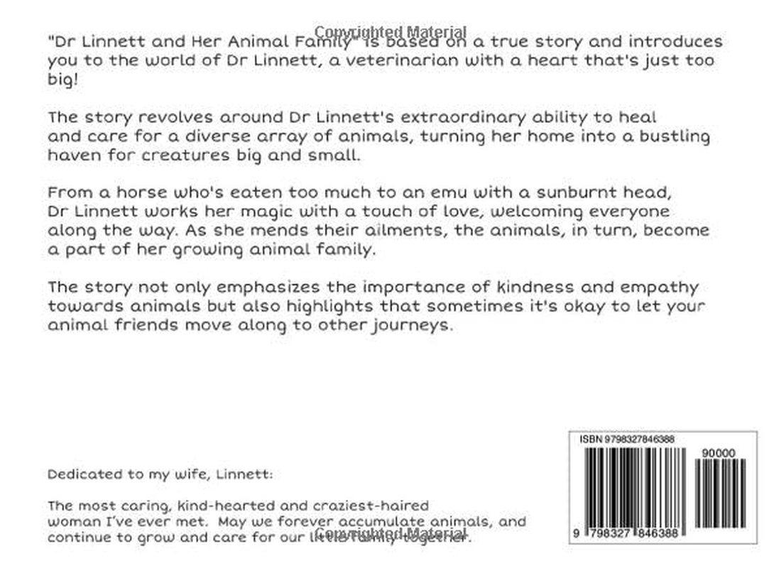 Dr Linnett and Her Animal Family