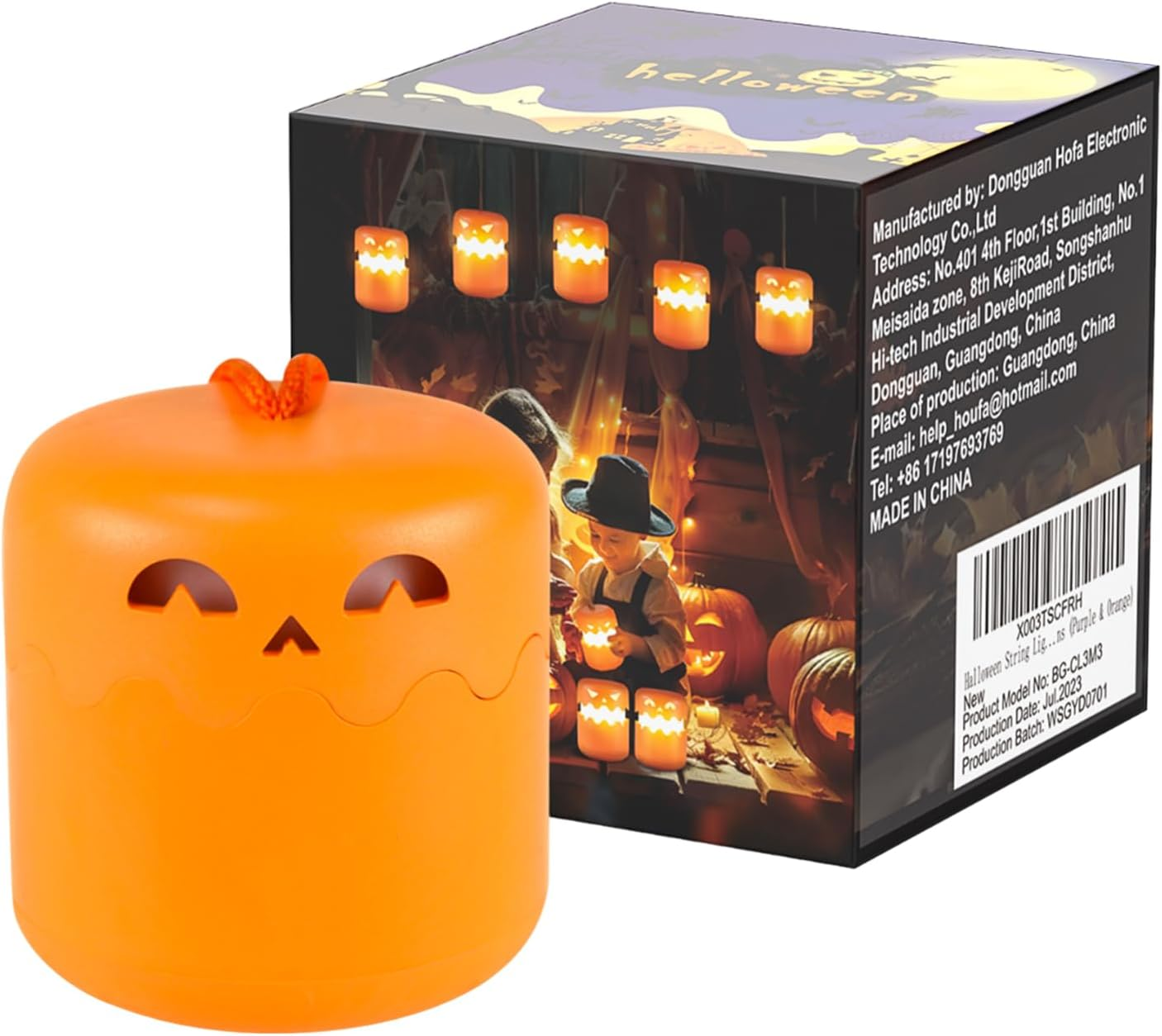 Halloween Pumpkin Lights,Led Pumpkin Lamp | Halloween Lantern LED Foldable Light up for Party Decoration image number 1