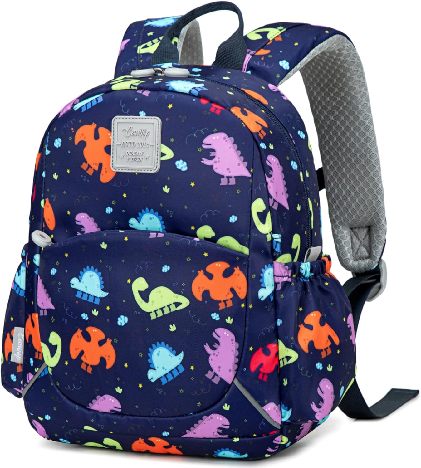 CAMTOP Toddler Backpack for Boys Girls 2-4, Kids Backpacks for Kindergarten Preschool, 12" H Small Bookbag for Daycare Travel