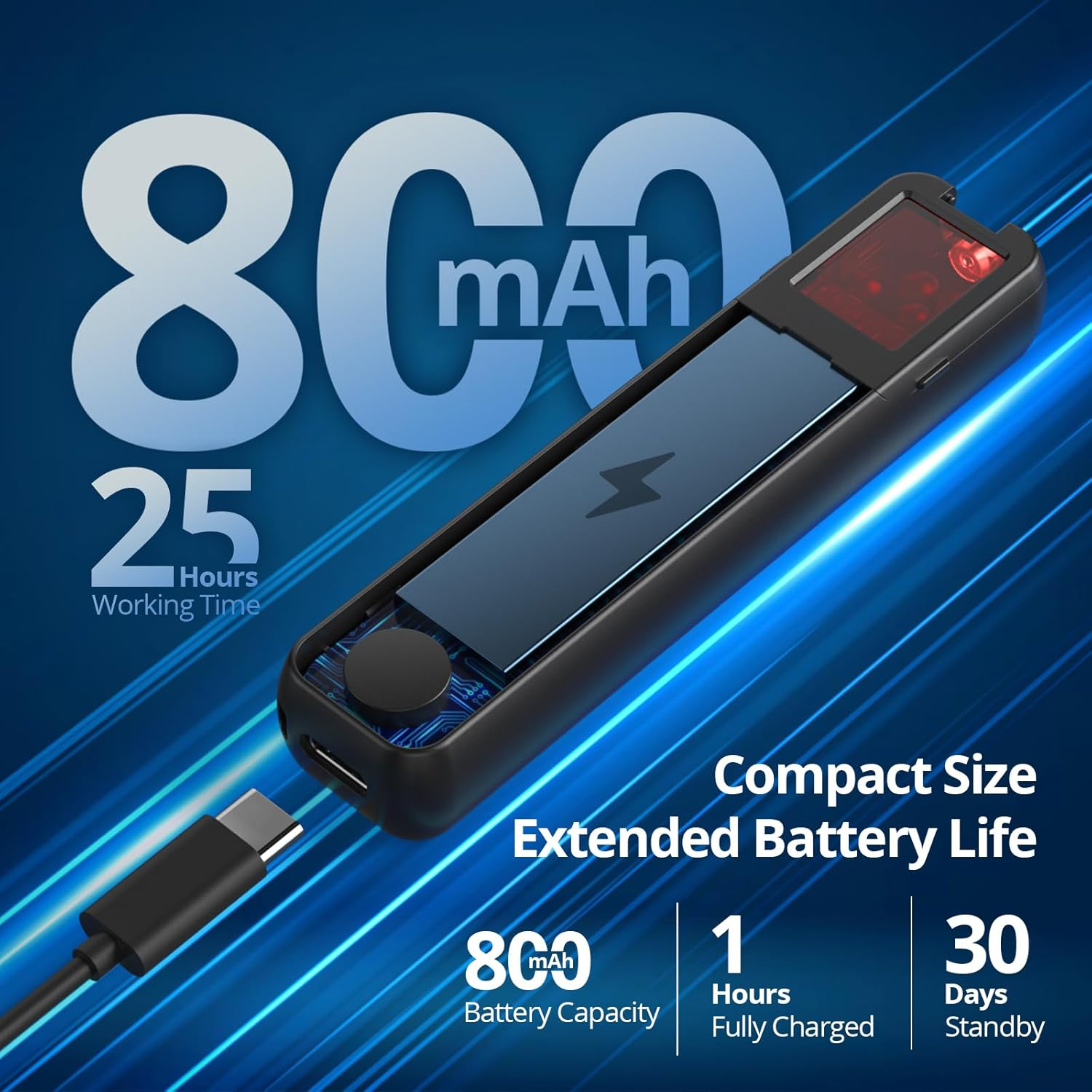 Hidden Camera Detector - Ai-Powered Anti-Spy Device, GPS Tracker & Bug Detector, Portable RF Signal Scanner for Hotels, Travel, Home & Office, 5-Level Sensitivity image number 3