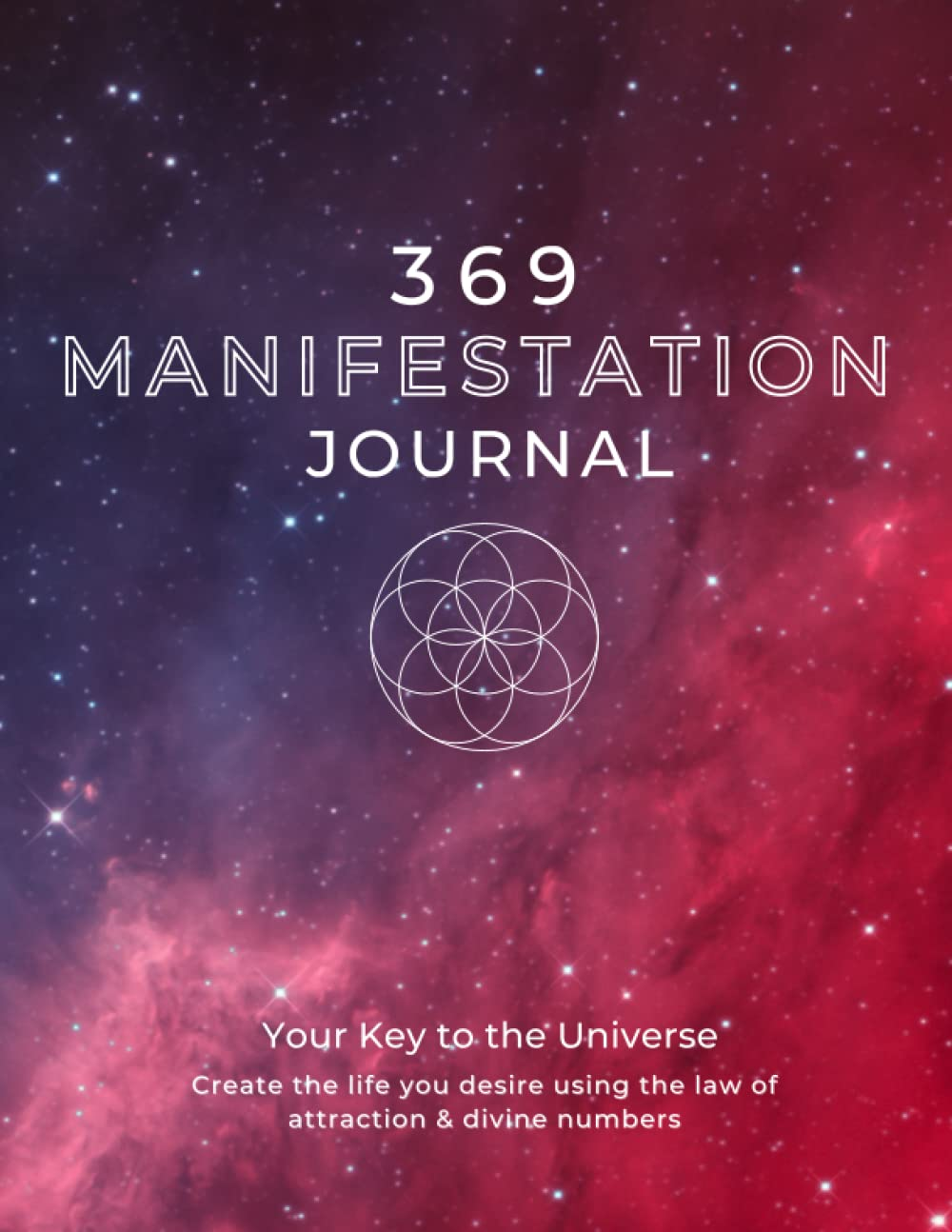 369 Manifestation Journal: a Guided Manifestation Journal Using Affirmations, the Law of Attraction, and Divine Numbers to Manifest Anything You Desire - 90 Days image number 1
