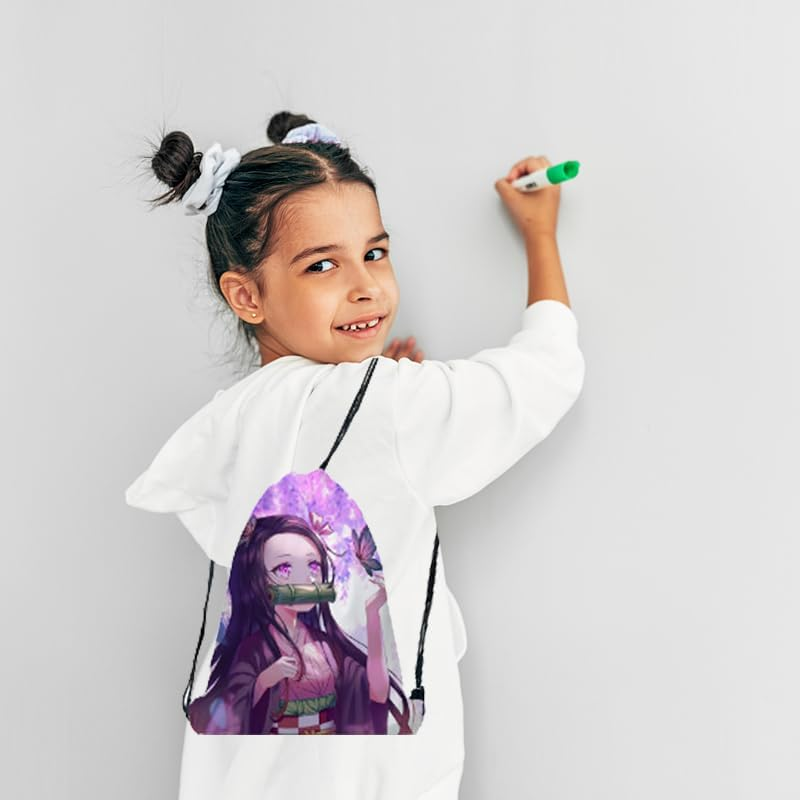 RZDQZY Drawstring Gym Bag Drawstring Sports Bag Backpacks Backpack School Backpack Campus Drawstring Bag, Multicoloured, 1 image number 1