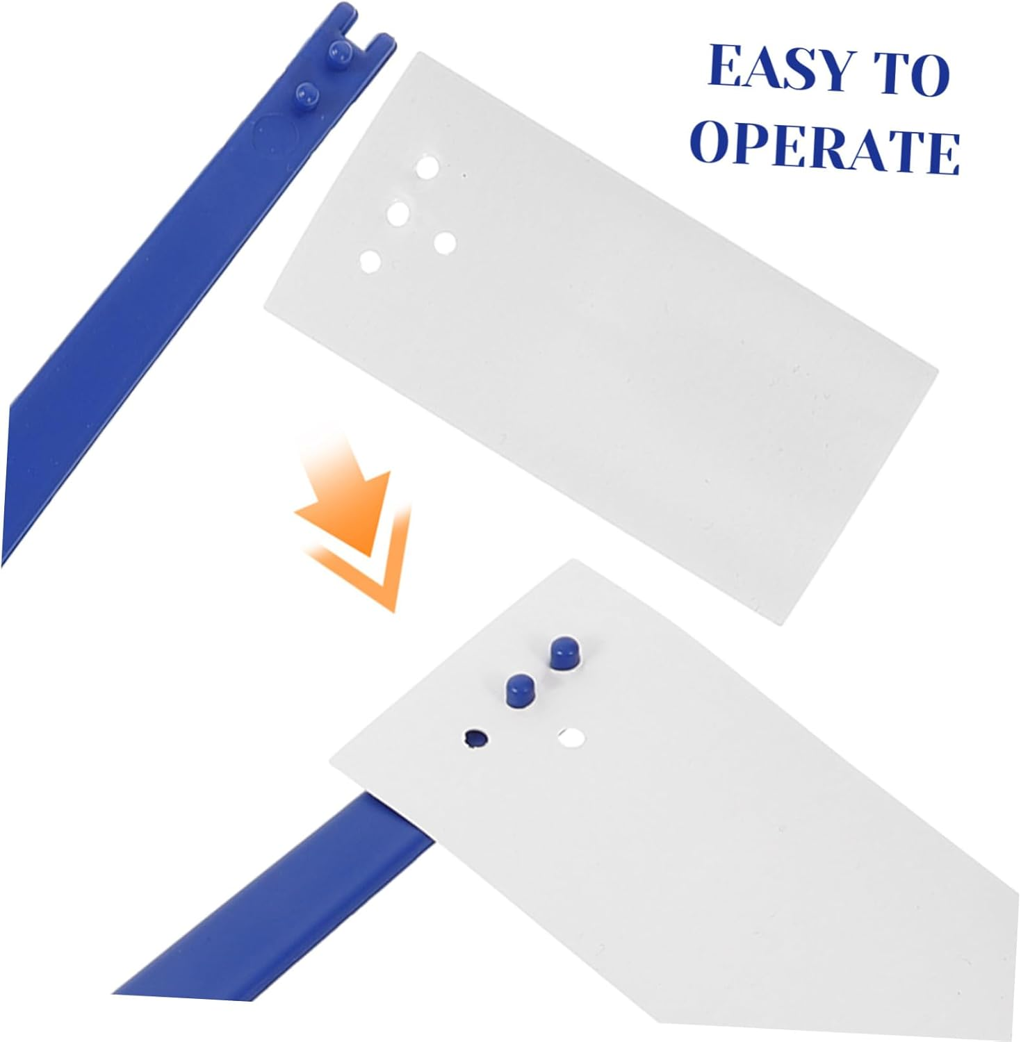 BESPORTBLE 10Pcs Gardening Plant Labels Reusable Plant Markers for Flower Pot Maker for Household Garden Use for Garden Supply image number 5