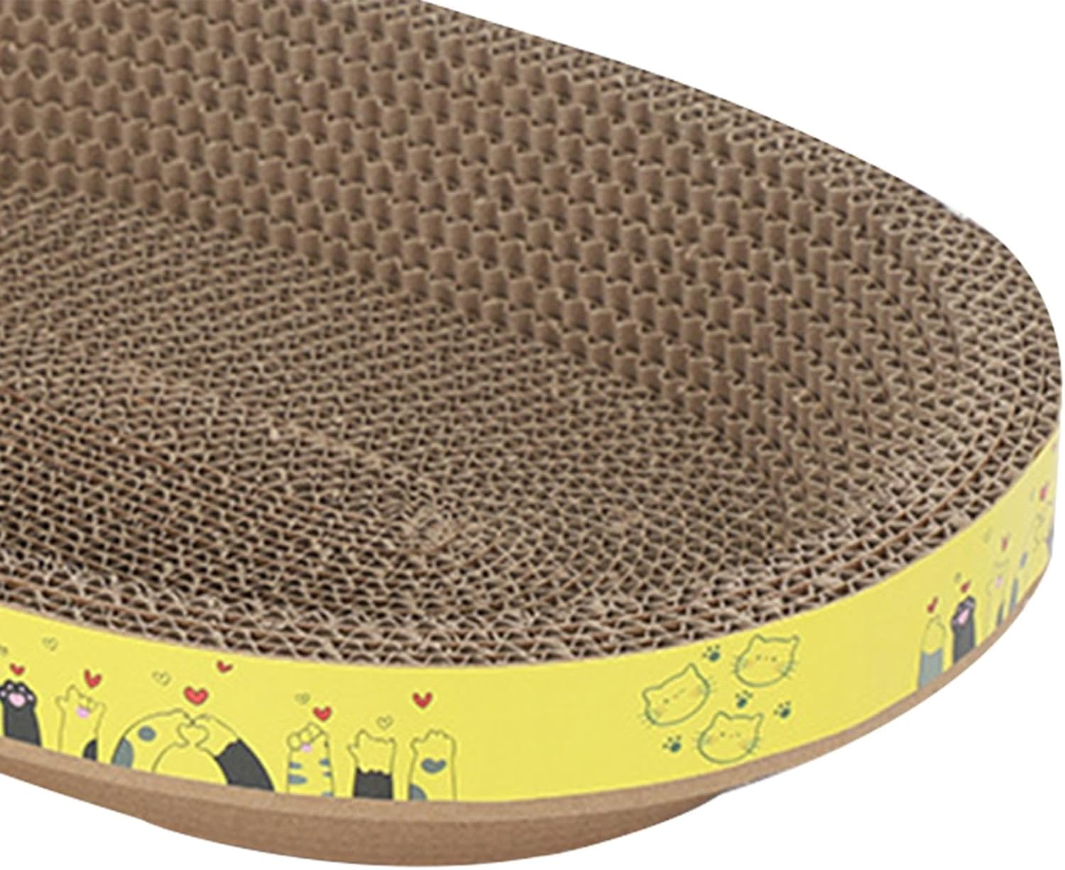 Cat Scratching Bed Cat Scratch Pad Nest Furniture Protector Grind Claws Thicken Bowl Shaped Cat Scratcher Cardboard for Kitty Supplies-Xxl