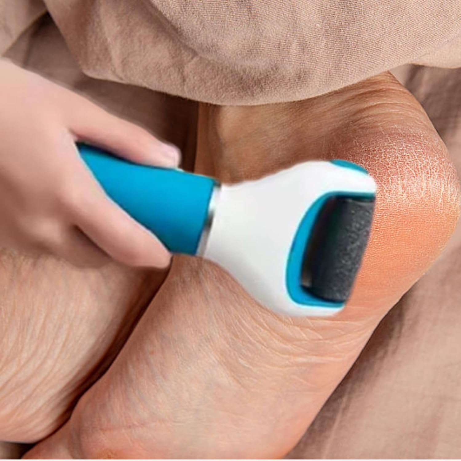 Pack of 12 Replacement Rollers for Scholl Callus Remover, Extra Coarse Refills for Electric Foot File, Compatible with Scholl Velvet Smooth, Pedicure Foot Care Set for Removing Hard Skin image number 1