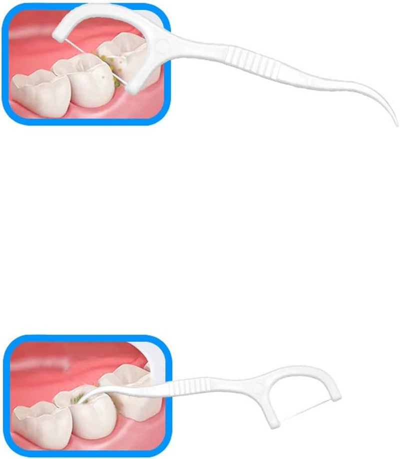 50 Count,Individually Wrapped Micro Dental Floss (50 Pcs) image number 3