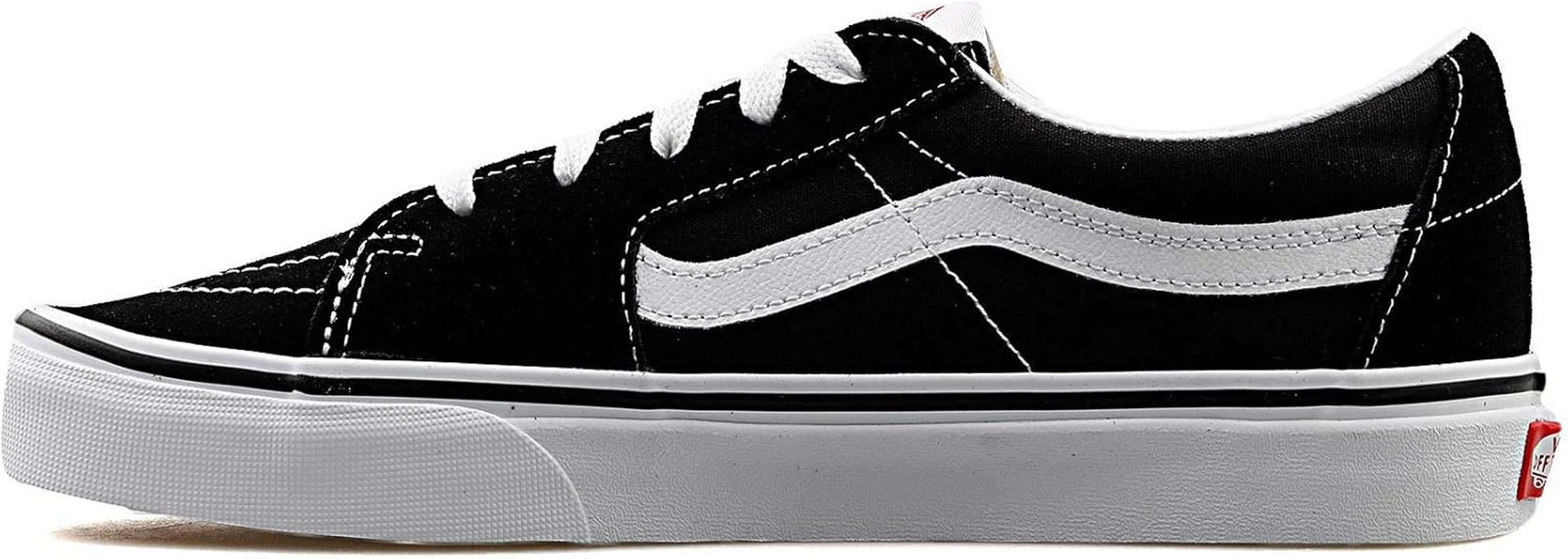 Vans Unisex Sneaker Schwarz Black UK image number 2