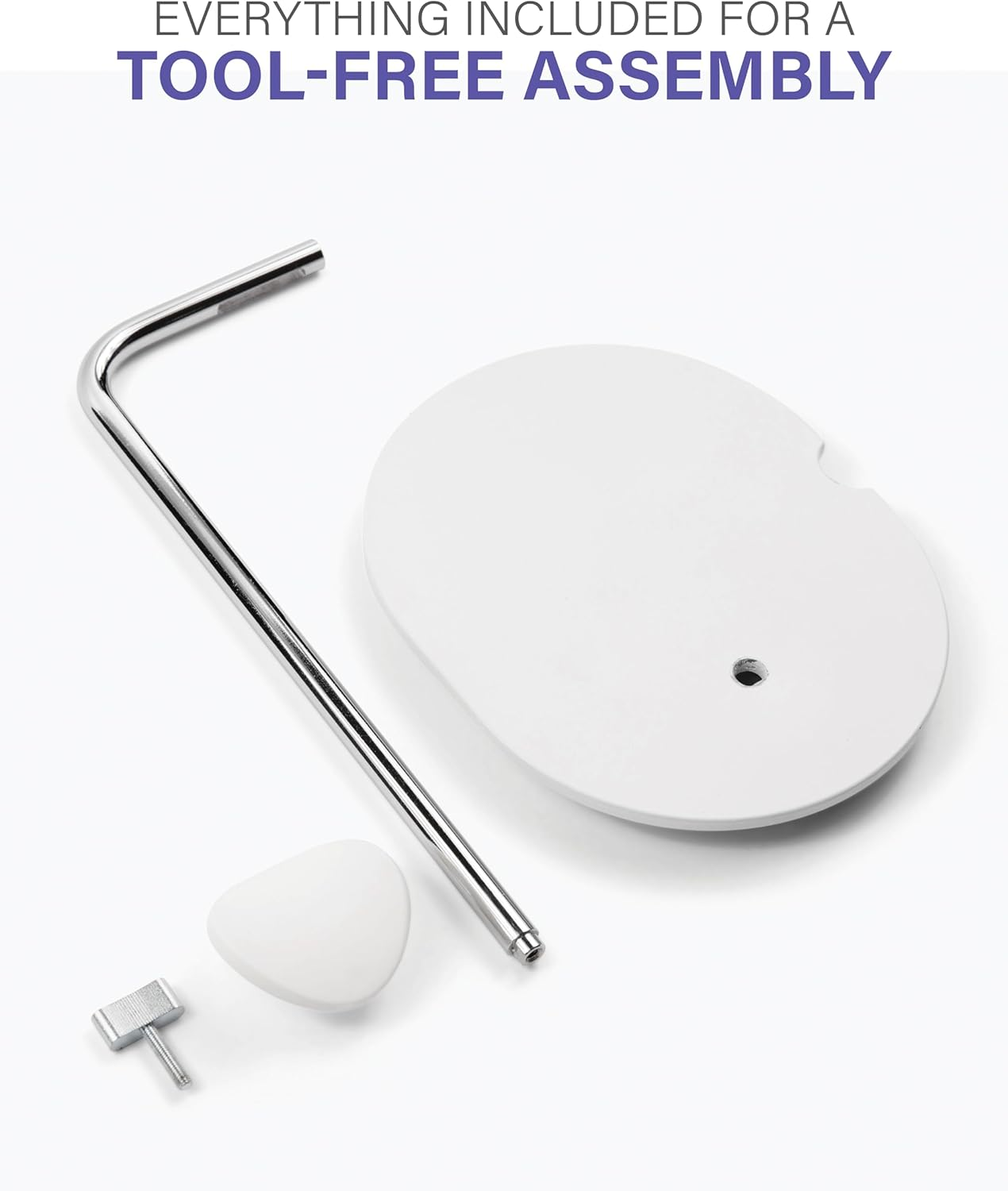 Sanus Headphone Stand Designed for the Sonos Ace Headphones - White - Whie image number 4