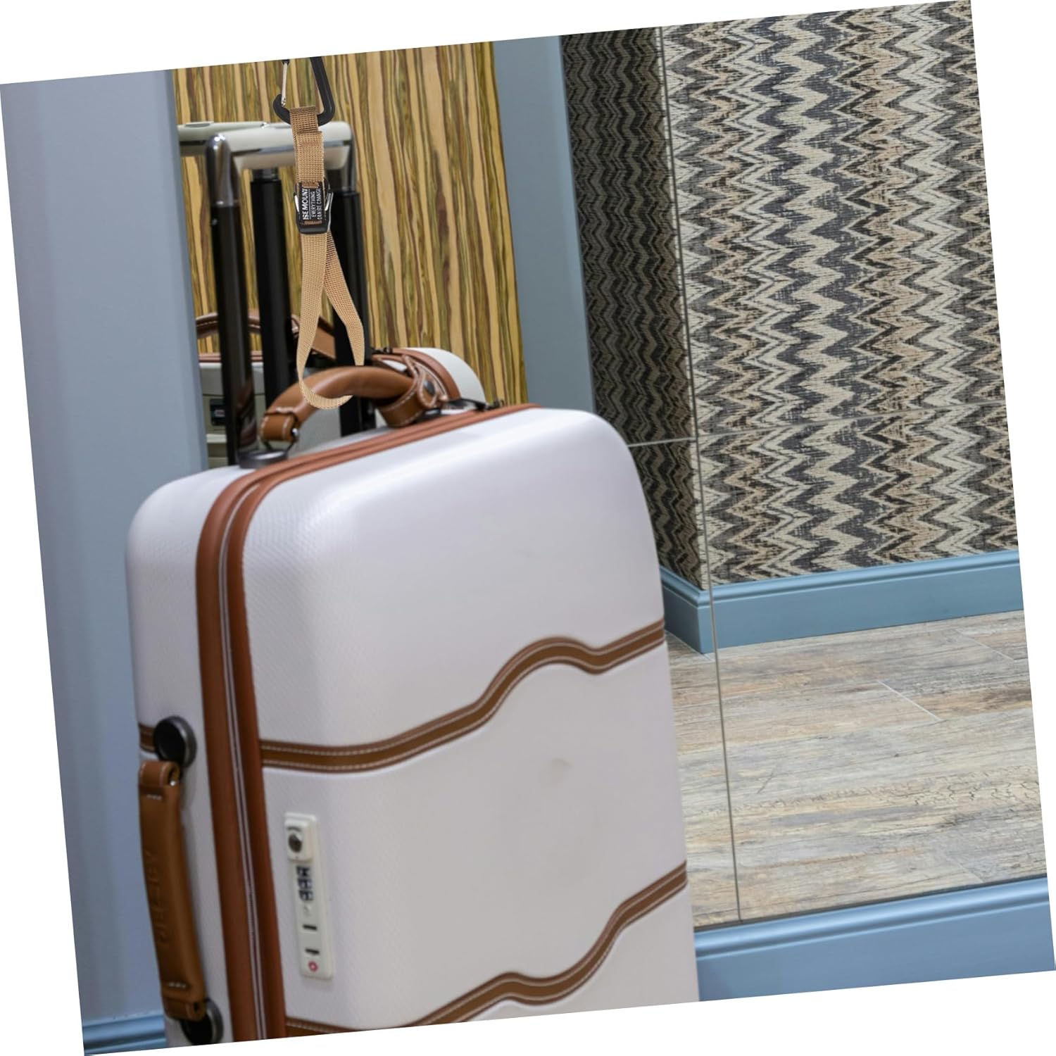 GOOHOCHY Carry Bag Luggage Straps Suitcase Accessories Luggage Straps for Suitcases Travel Belt Jacket Gripper Belt Flight Attendant Accessories