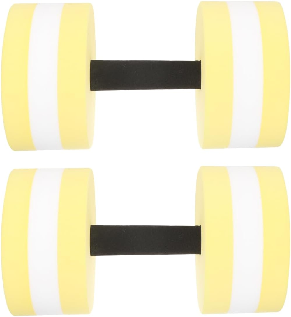 2Pcs Eva Foam Water Weights - Floating Dumbbells for Aquatic Fitness, Lightweight and Portable Exercise & Fitness Dumbbells Dumbbells Adjustable Dumbbell Aquatic Exercise Dumbbell image number 6