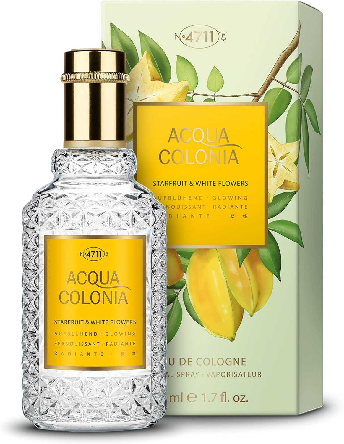 No. 4711 Acqua Colonia Starfruit & White Flowers Unisex Eau De Tologne 50Ml image number 1