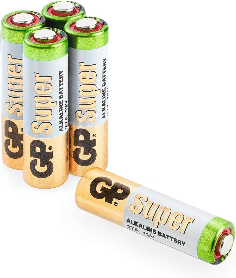 GP Batteries GP27A-C5 High Voltage Super Alkaline Battery (Strip of Five)