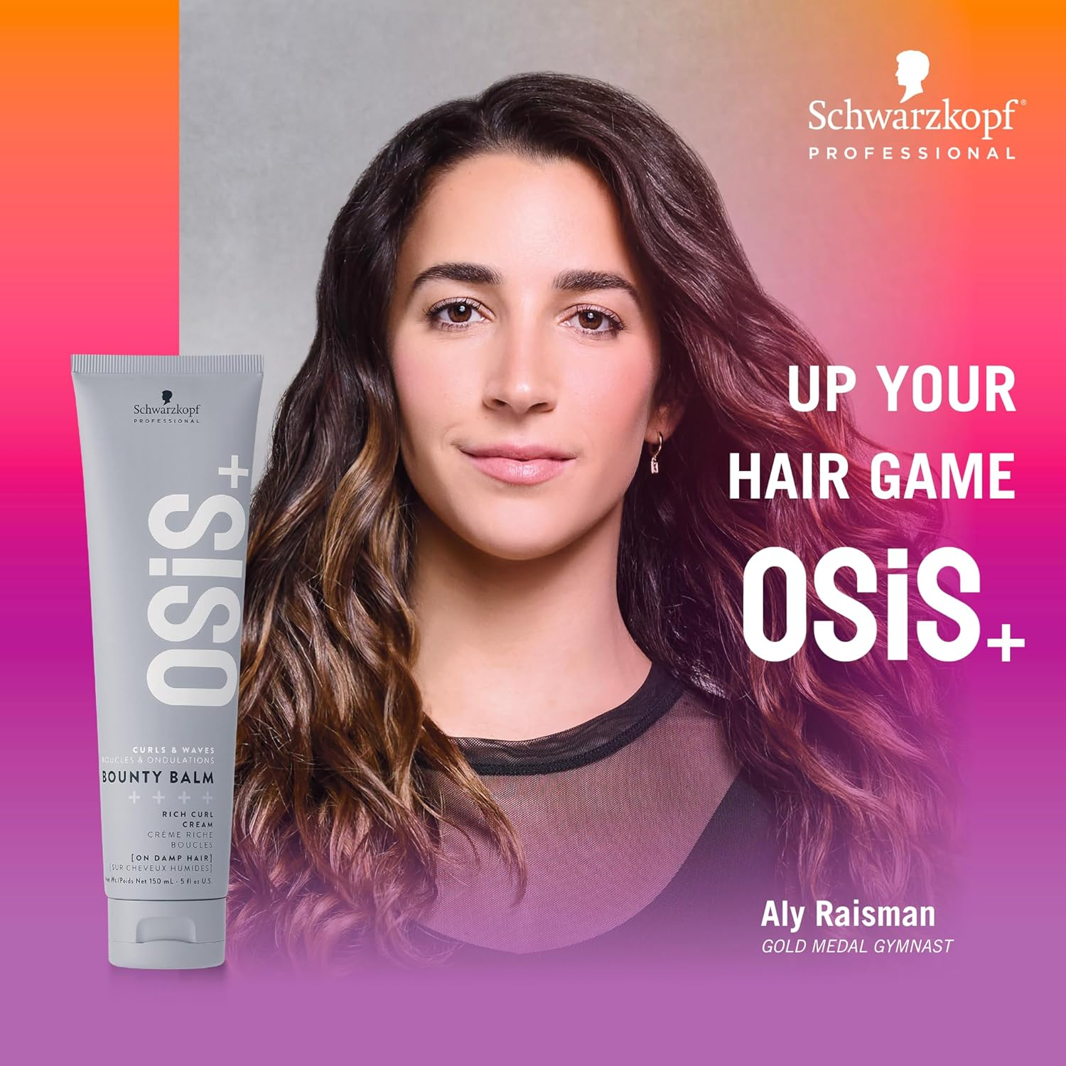 Osis+ Bounty Balm Rich Curl Cream 5Oz | Reduces Frizz and Enhances Natural Textures | Non-Stiff | Non-Crunchy | All Curly Types image number 2