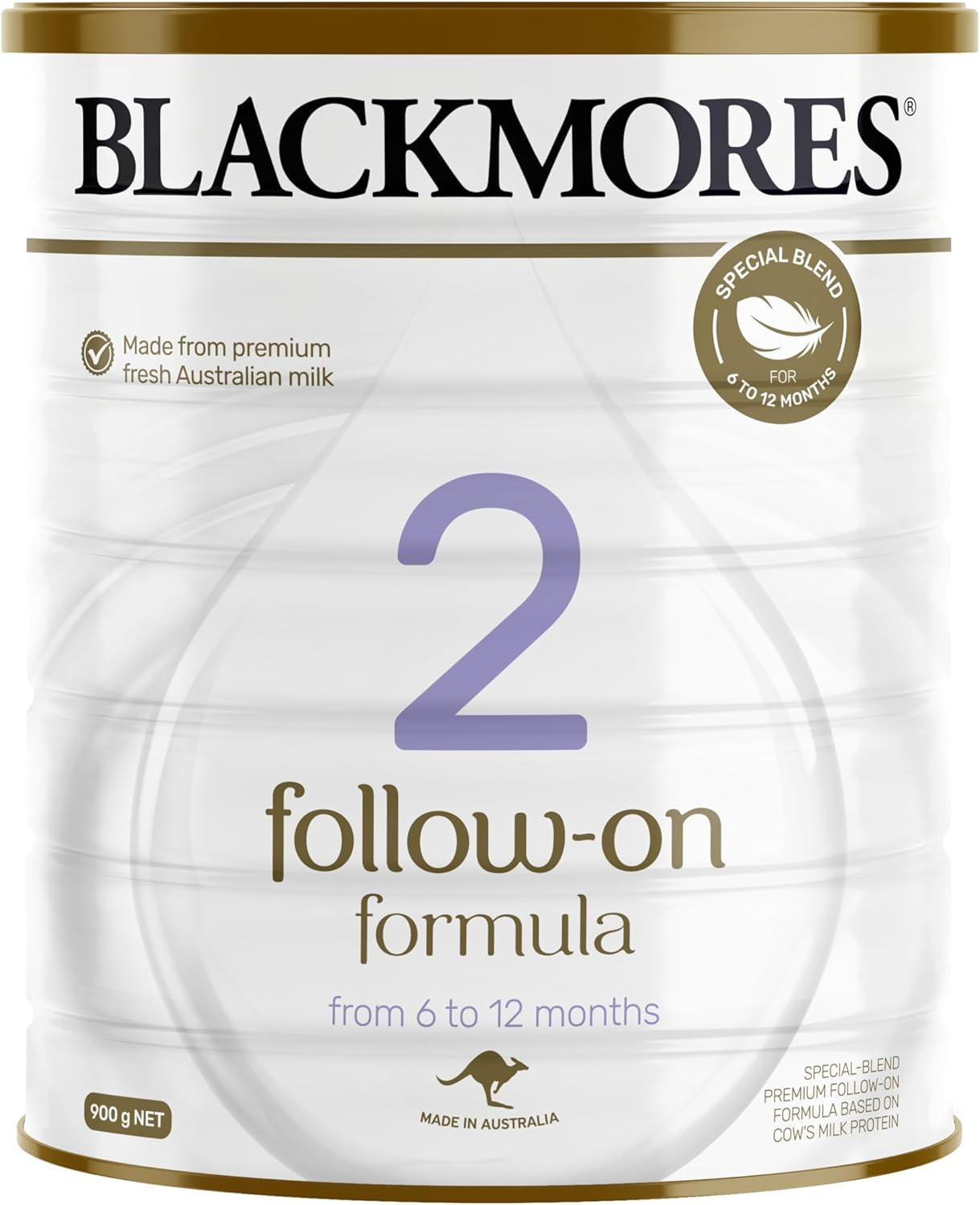 Blackmores Follow-On Formula | Special Blend of Nutrients to Help Meet the Nutritional Needs of 6-12 Months Baby | 900 Grams, Powder image number 2