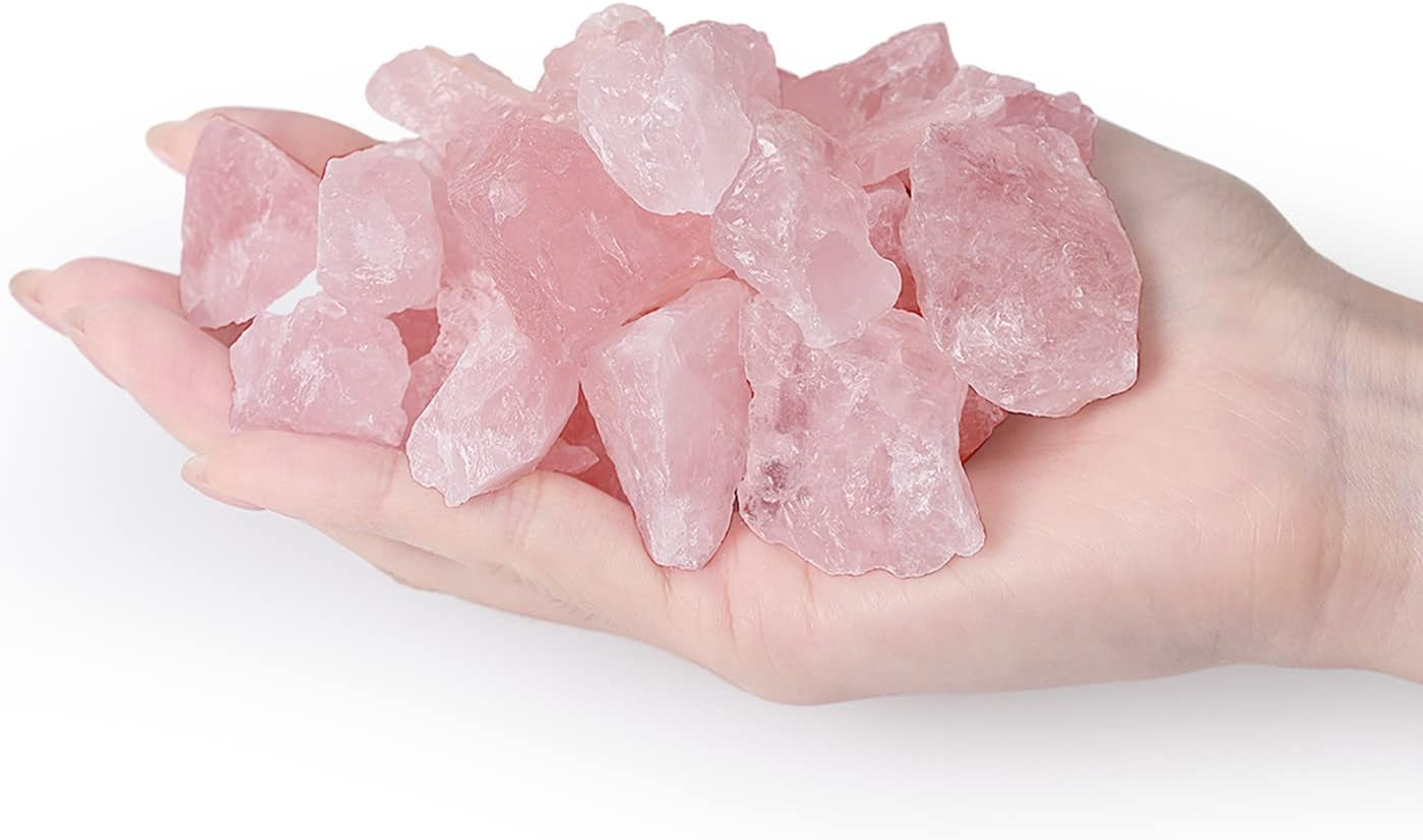 MAIBAOTA Raw Crystals Bulk 1" Natural Rough Crystal Stones Gemstones Rocks for Tumbling Cutting Polishing Witch Reiki Quartz Crystals, 0.45 Pound, Stones - Black-Obsidian Stone image number 7