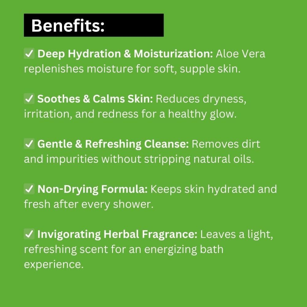 Khadi Pure Herbal Aloevera Body Wash, 210 Ml image number 2