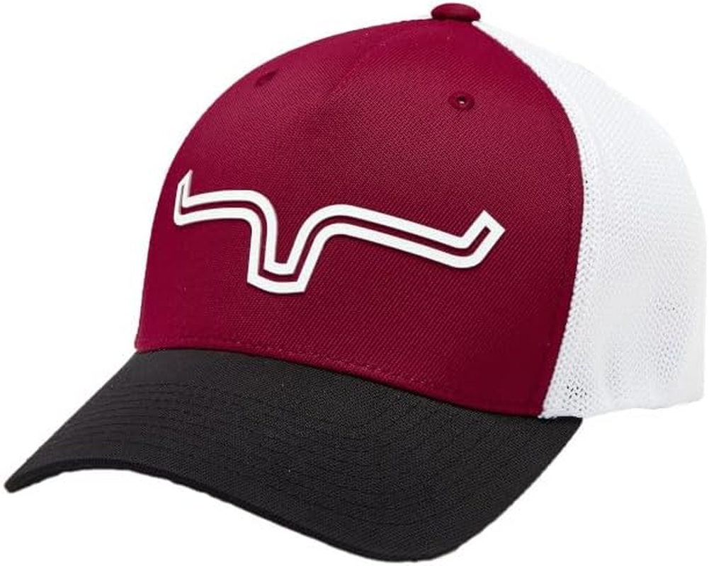 Kimes Ranch Men'S Double Trac 3D Silicone Logo Mesh-Back Trucker Cap image number 2