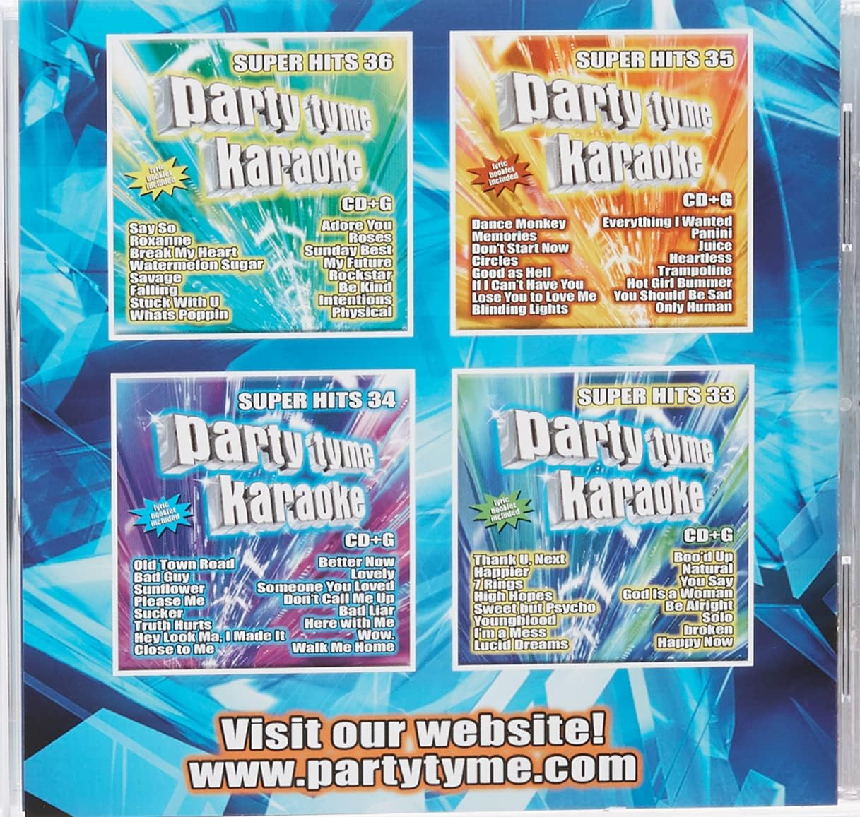 Party Tyme Karaoke: Super Hits 37 (Various Artists) image number 3