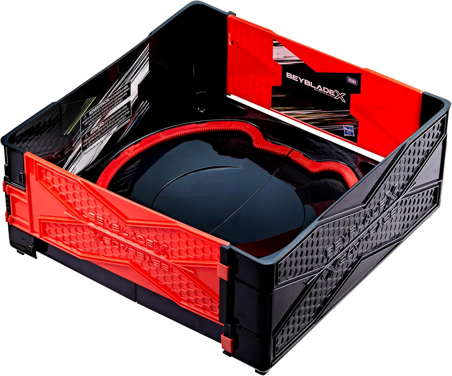 Beyblade X Clash and Carry Beystadium Battle Arena image number 3