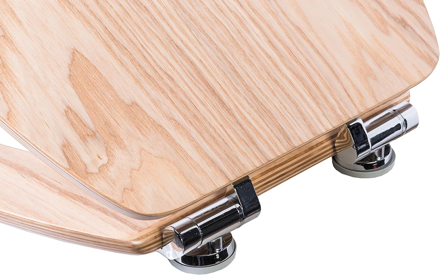 Cornat KSLIGESC Ligna Oak Toilet Seat with Soft-Close Mechanism image number 4