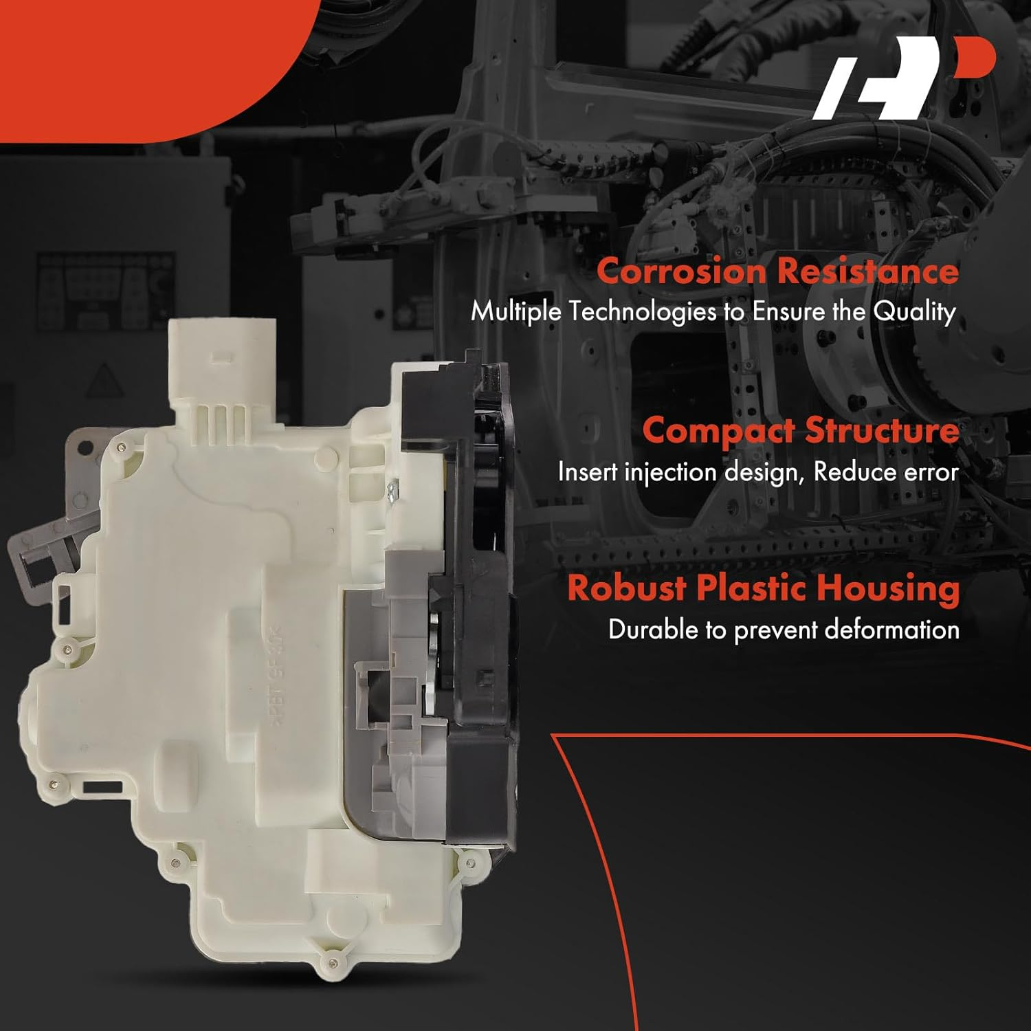 A-Premium Door Lock Latch Actuator Compatible with Audi & Porsche Vehicles - A4 2009, A4 Quattro 2009, Cayenne 2011-2018, Panamera 2010-2013 - Rear Right Passenger Side, Replace# 9A783911601 image number 3