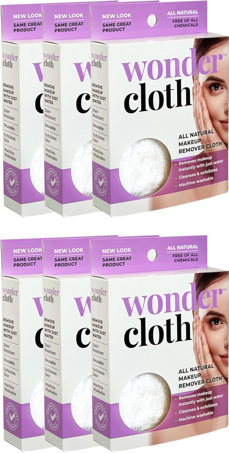 Wonder Cloth Make-Up Remover (Pack of 6) image number 5