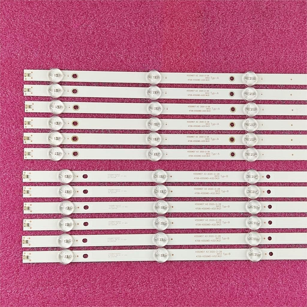 55 Inch Use LCD TV Backlight Bar K550WD7 7422-550LGK-385A7241-F De Stream BM55L71 Aluminium S55Uk100 image number 5