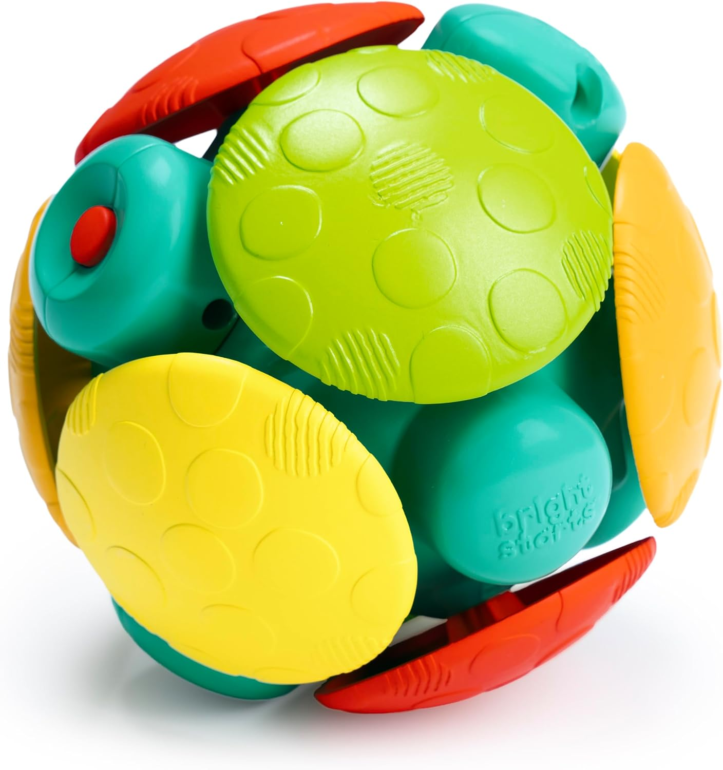 Bright Starts Wobble Bobble Activity Ball Toy, Ages 3 Months+ image number 4