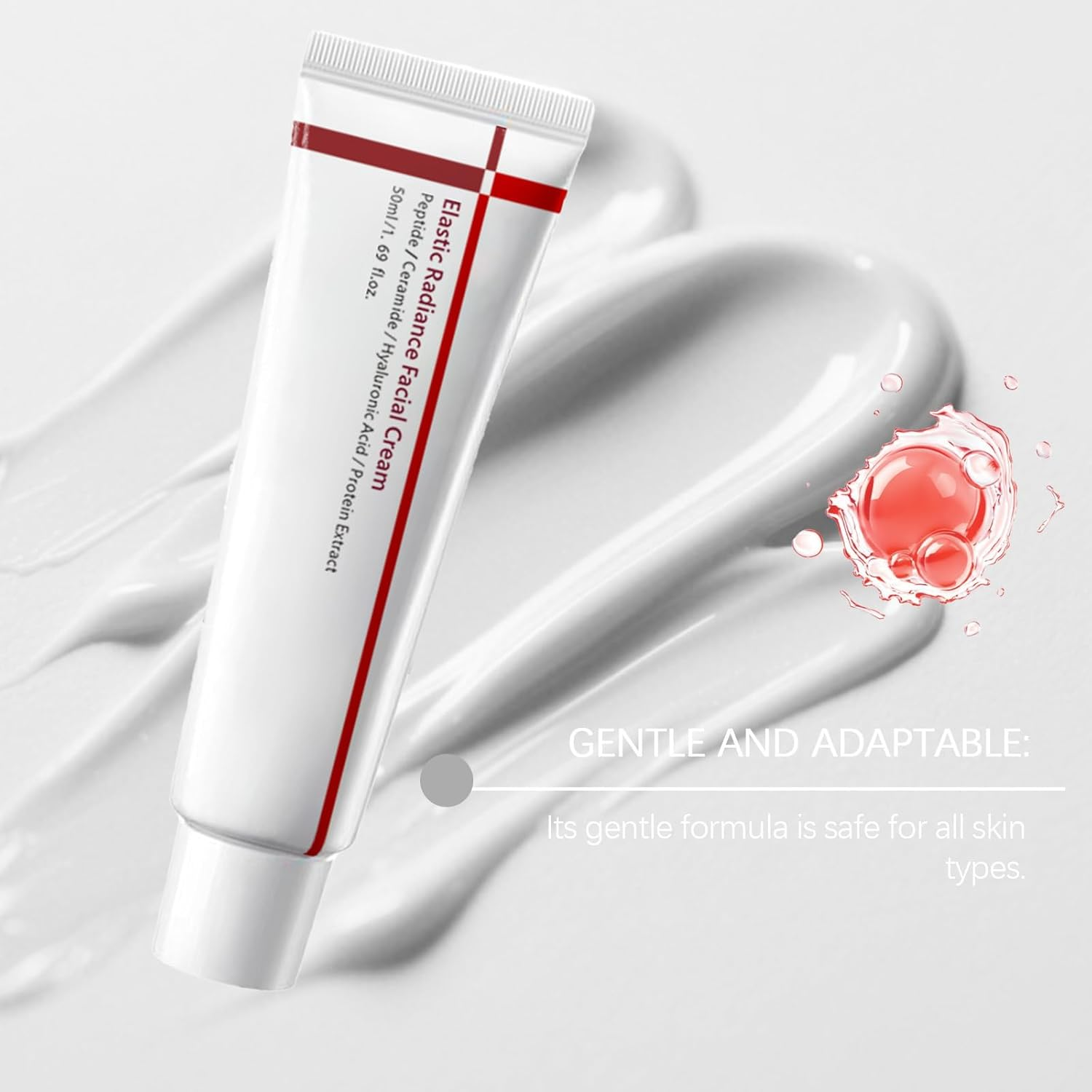 Centella Asiatica Face Cream Time Reverse - Advanced Fast-Absorbing & Nourishing for Firming & Soothing Dry Sensitive Skin, Firms & Reduces Wrinkles, Repair Skin Barrier image number 2