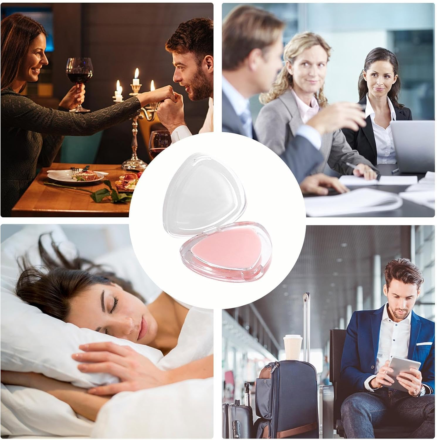 Riaisttd Mini Solid Perfume | Portable Travel Perfume - Small Personal, Travel, Long-Lasting Fragrance for Date, Prom, Party, Use image number 6