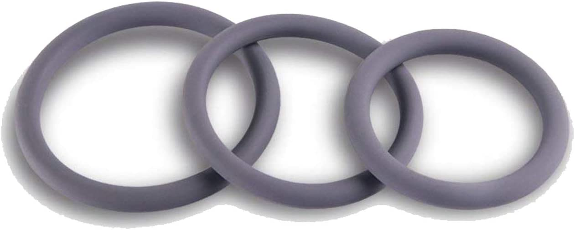 SIDED 3Pcs Soft Different Size Ring Flexible Silicone Ring Men Delay Rings, Men Enhancement Workout Rings Long Lasting Rings Cool Tool in 1 Package image number 1