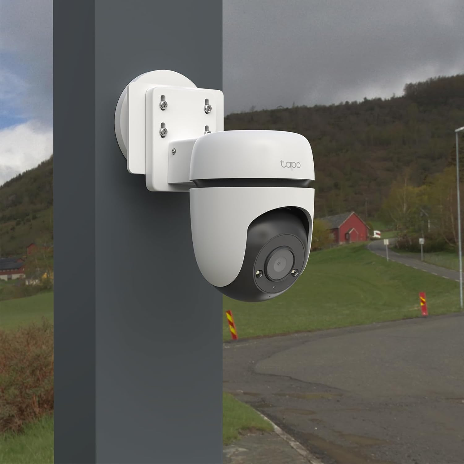 HOLACA Magnetic Mount Compatible with AOSU, ANSQUE, Cinnado, Eufy, Reolink, SEHMUA, Tapo Security Camera, Mount Bracket for Solar Security Camera (Camera NOT Included), White image number 5