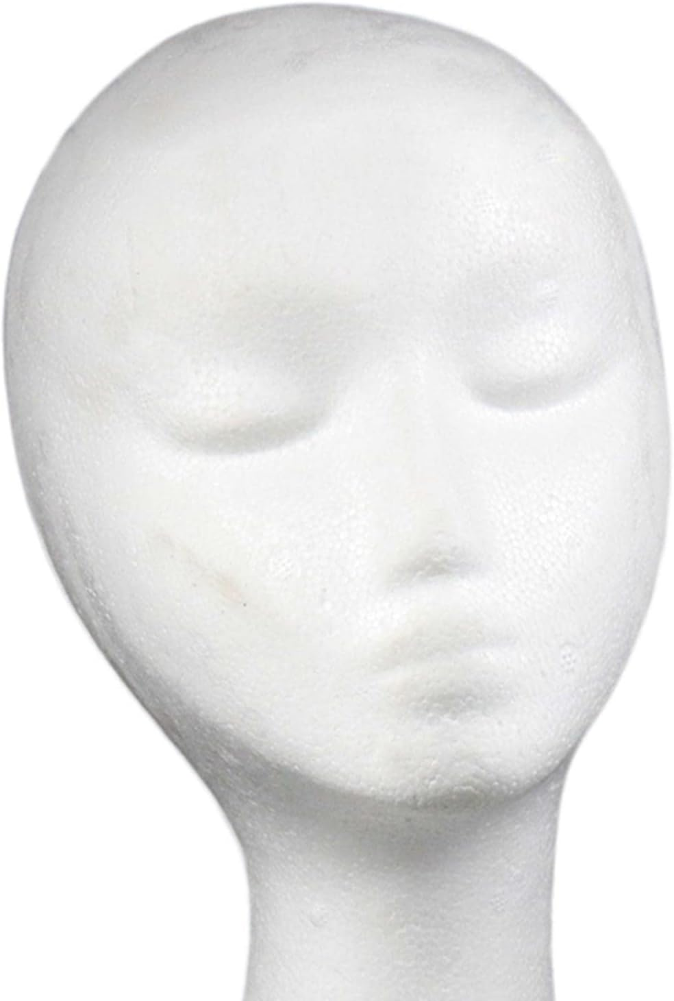 Fashioncha Foam Wig Head, Foam Mannequin Wig Stand, Wig Display Holder, Smooth and Durable, Mannequin Foam Head Display Hair Hat Hairpiece for Home Salon, as Described, Style A image number 3