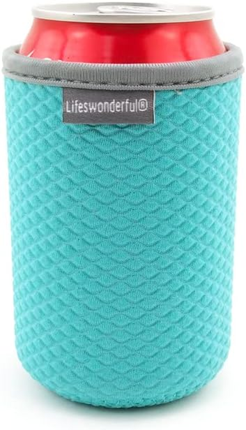4 Pack - Insulated Stubby Holder Sleeves for Drinks Cans, Soft Drinks, Beer - by Lifeswonderful image number 5