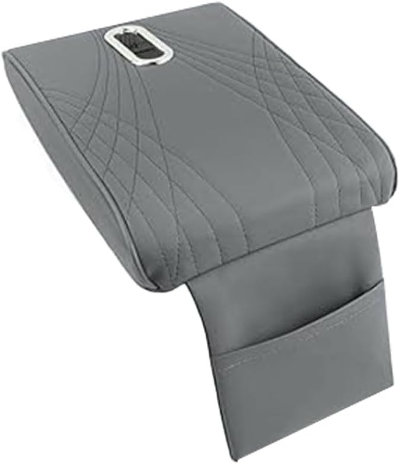 MTSDM Auto Center Console Armrest Pillow, Car Armrest Box Heightening Pad, Car Memory Foam Armrest Pillow, Car Center Console Cover Pad, Waterproof Car Armrest Seat Box Cushion Protector for Most Car image number 3