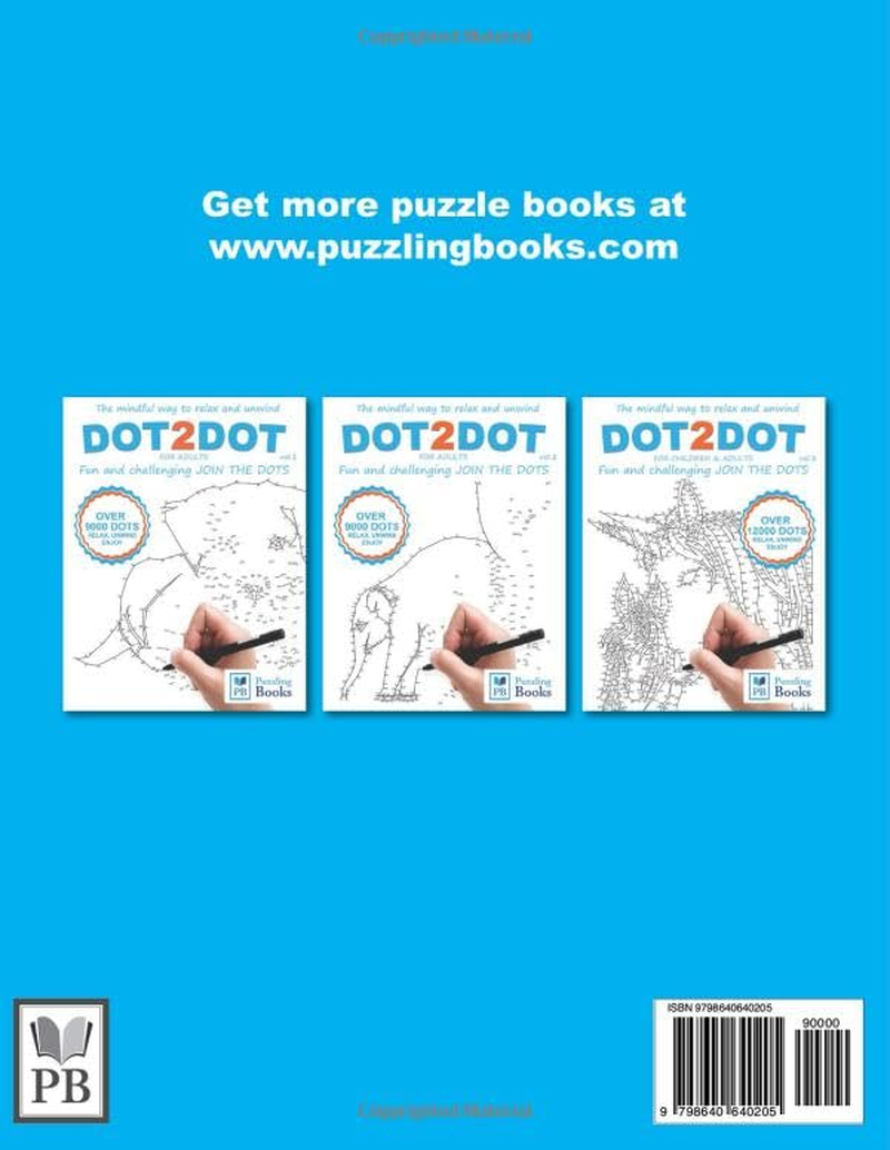 DOT-TO-DOT for Children & Adults Fun and Challenging Join the Dots: the Mindful Way to Relax and Unwind (Dot to Dot for Adults Fun and Challenging Join the Dots) image number 1