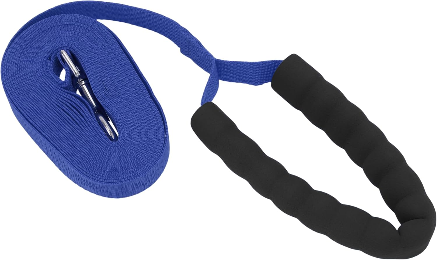CAPASTEC Training Lead for Dogs, 19.7 Ft Puppy Leashes with Foam Handle, Blue image number 1