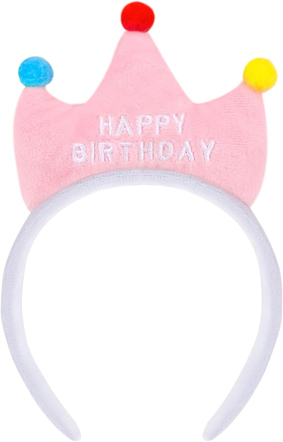 Birthday Headband, Happy Birthday Crown, Birthday Decorations for Women Girls, Birthday Gifts for Women, Birthday Hair Accessories image number 2