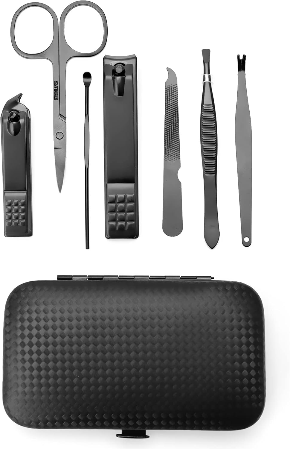 NZKNP Manicure Set Gifts for Men Christmas Stocking Stuffers Gifts for Dad Husband Teen Boys Grooming Tools Kit Santa Claus Xmas under 10 Dollars Womens Gift image number 4