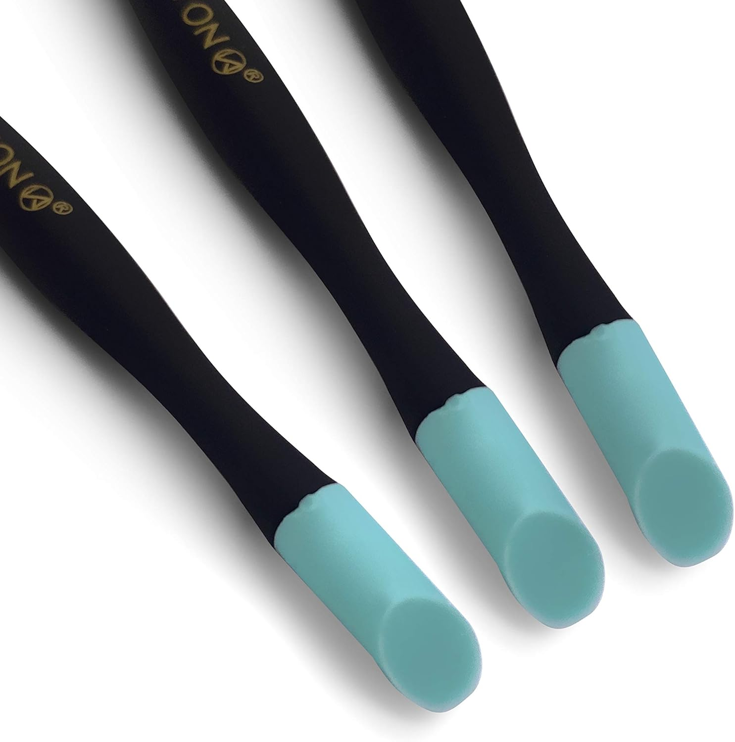 IVON 3 Pack Cuticle Trimmer Pusher Remover, Rubber Tip Gentle on Nail Bed image number 1