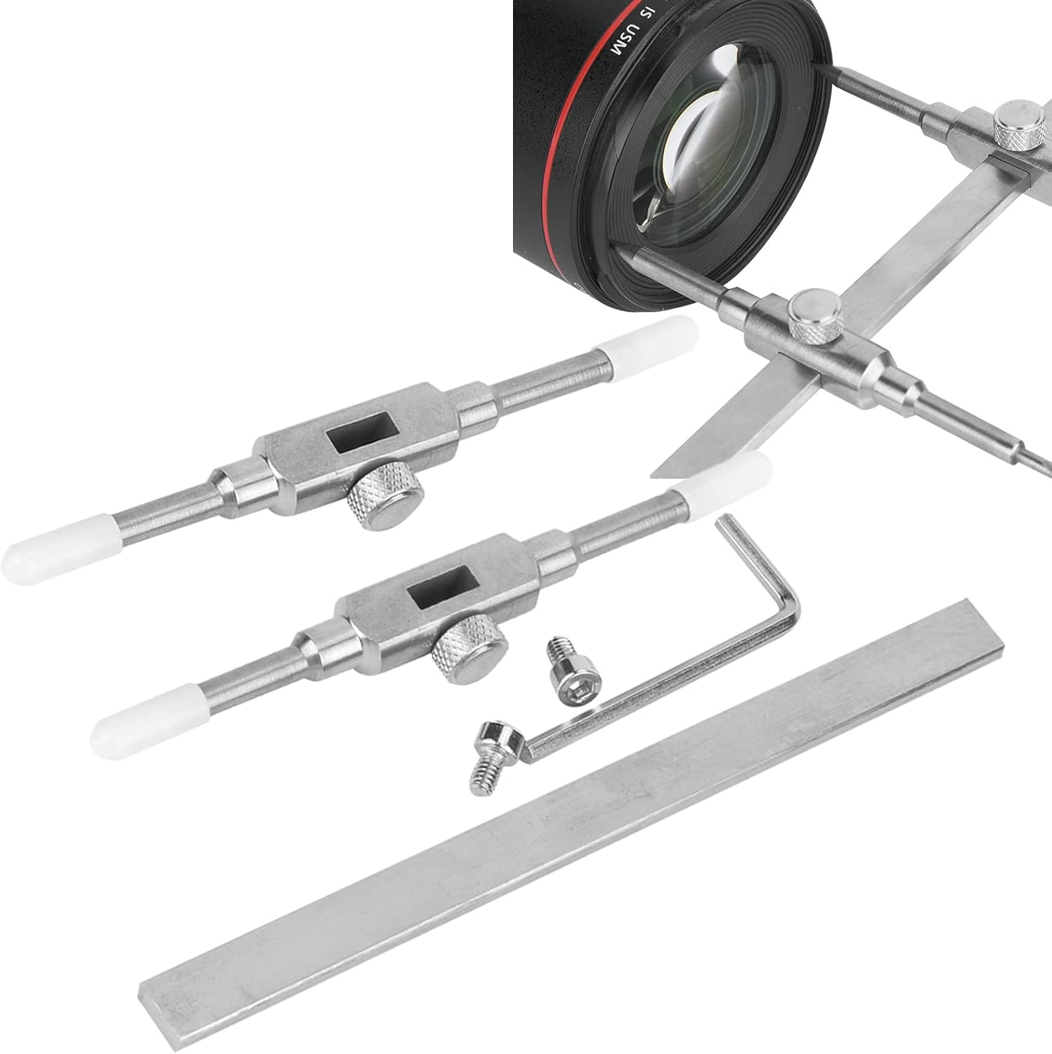 Joyzan Camera Lens Tool, Removal Wrench Metal Spanner Sets Opening Lenses Repair Wrenches Pointed Telescopes Tools Wrenchlens Repairing Open for Surveying Mapping Microscopes Bird Watching Mirrors image number 4