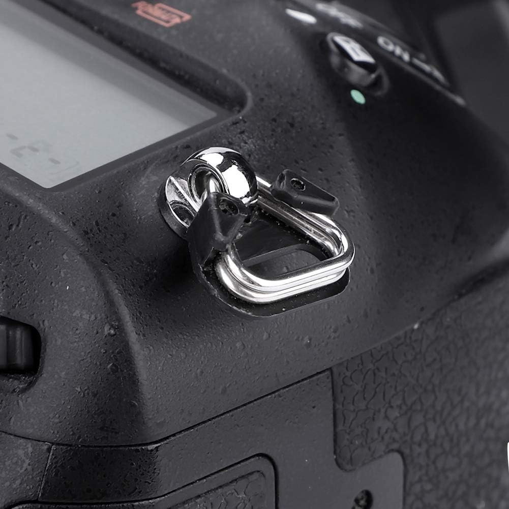 5Pcs Remplacment Alloy Strap Hook, Camera Strap Triangle Split Ring Hook for Camera Shoulder Strap image number 4