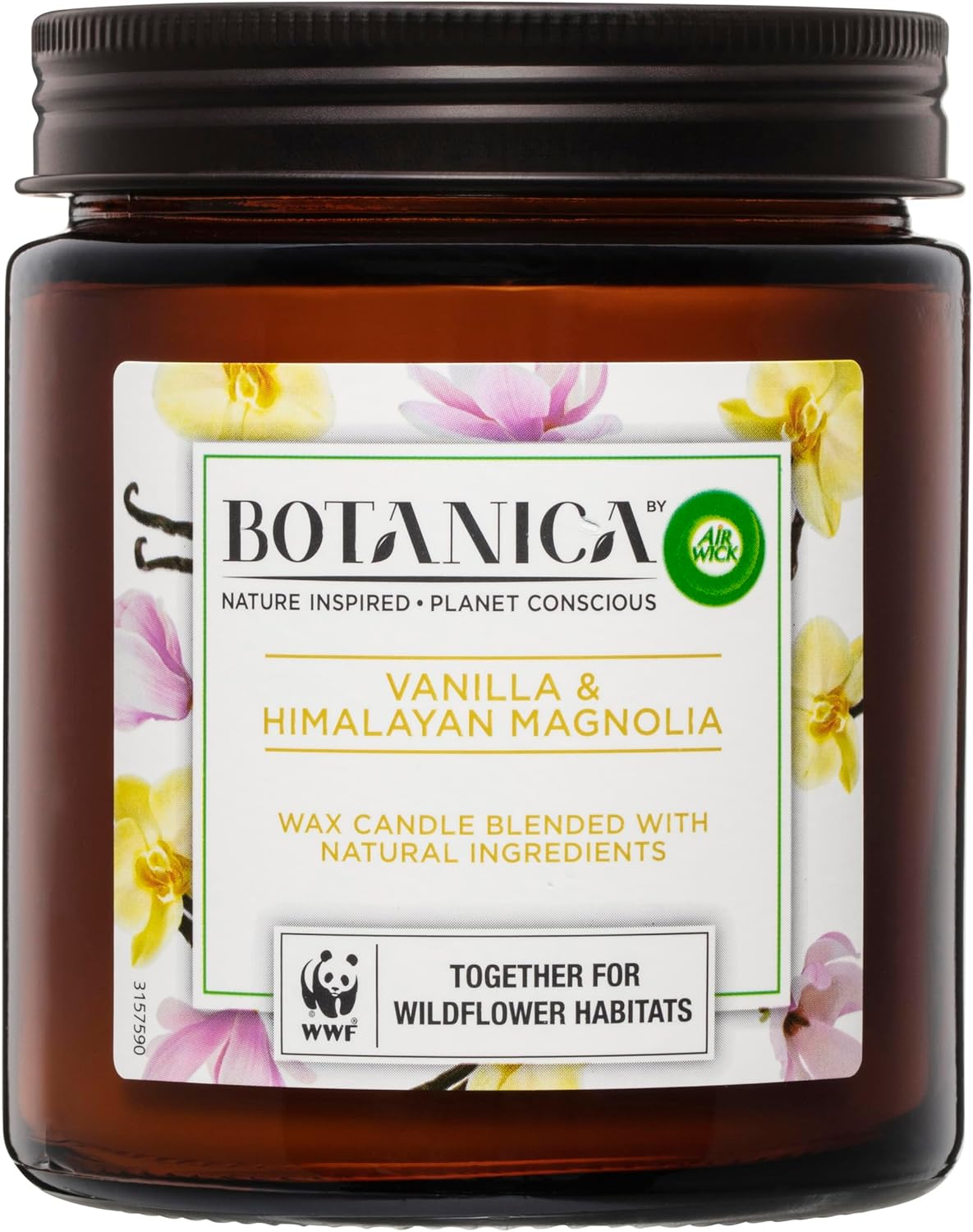 Botanica by Air Wick Vanilla & Himalayan Magnolia Plug-In Twin Refill 2 X 22Ml (Packaging May Vary) image number 1