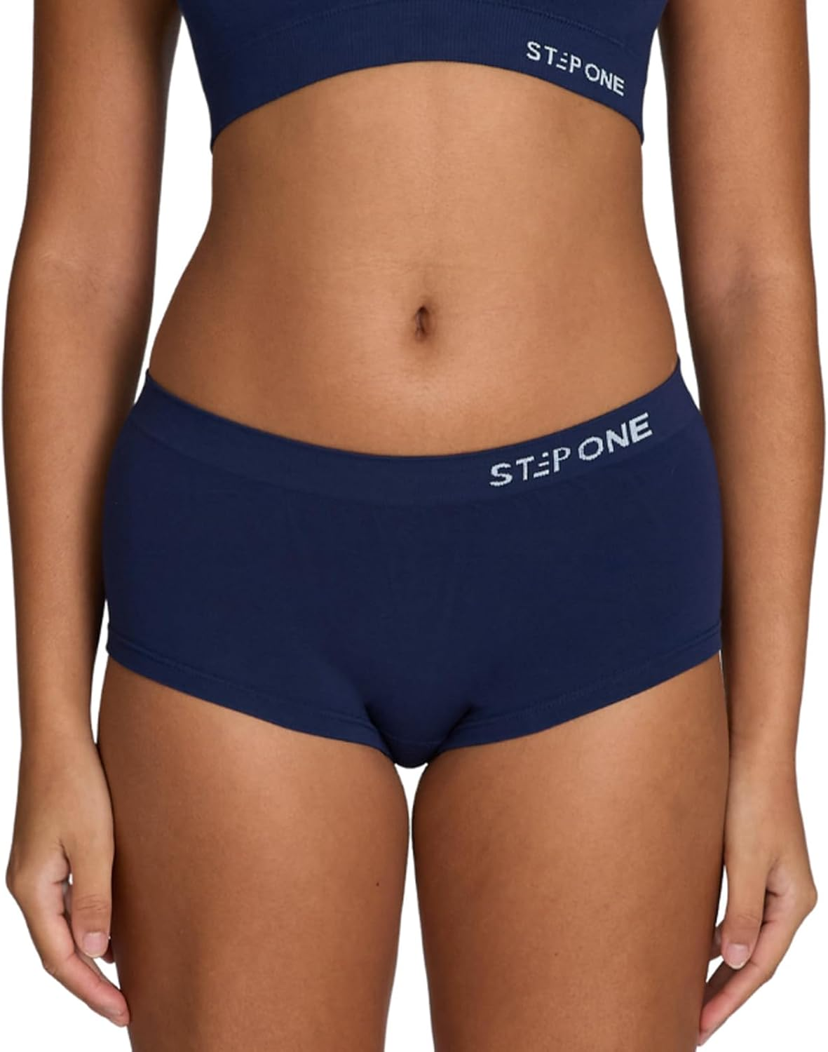 STEP ONE Smoothfit Boyleg Ladies Briefs. Ultra-Soft, Breathable Bamboo Moisture Wicking Underwear Women, Hypoallergenic Underwear for Women, Low Rise & Stretchy