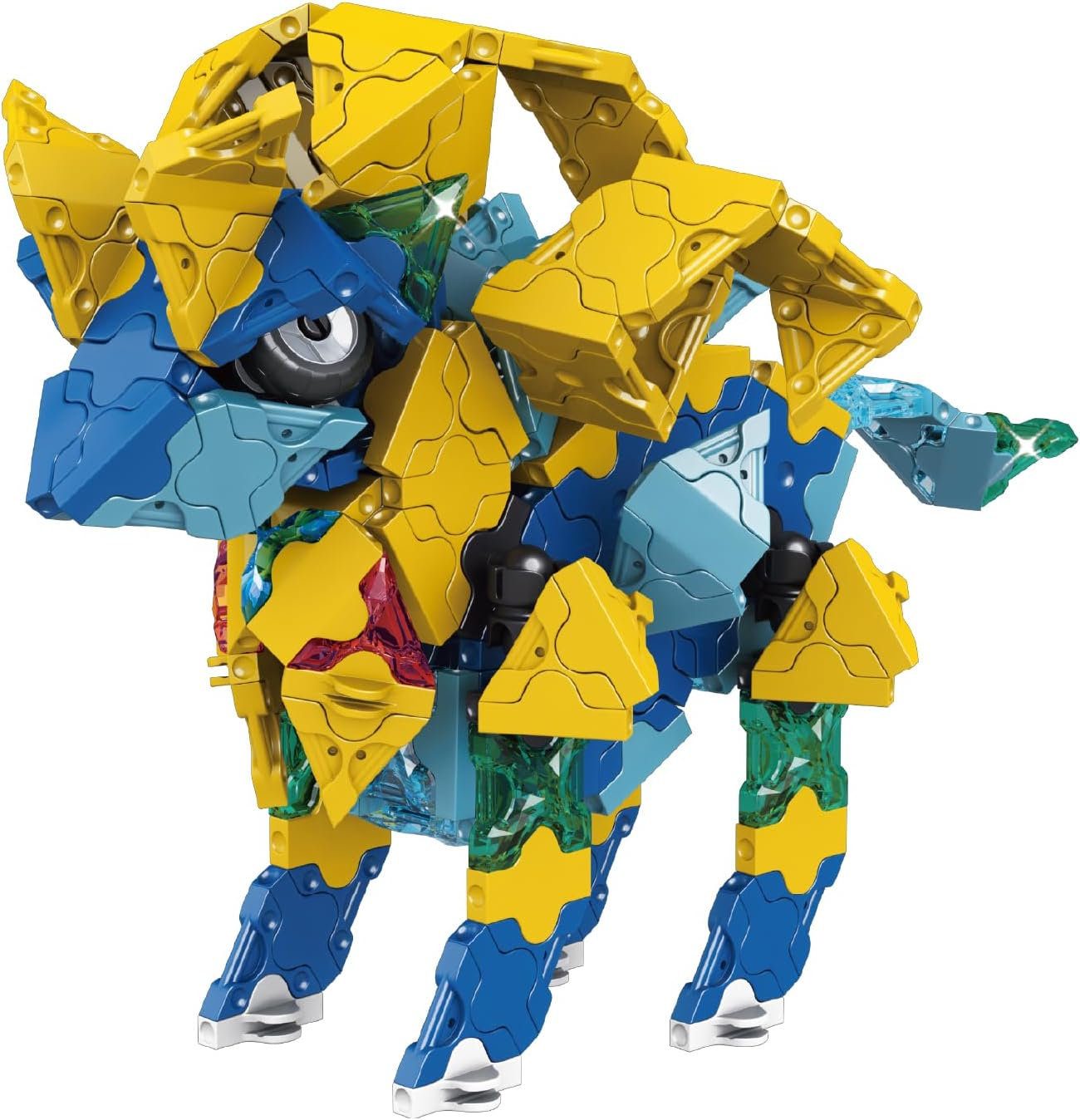 Yoshiritsu Laq Mystical Beast Jewel Blue Dragon (360 Pcs + SP38 Pcs) L009463 image number 1