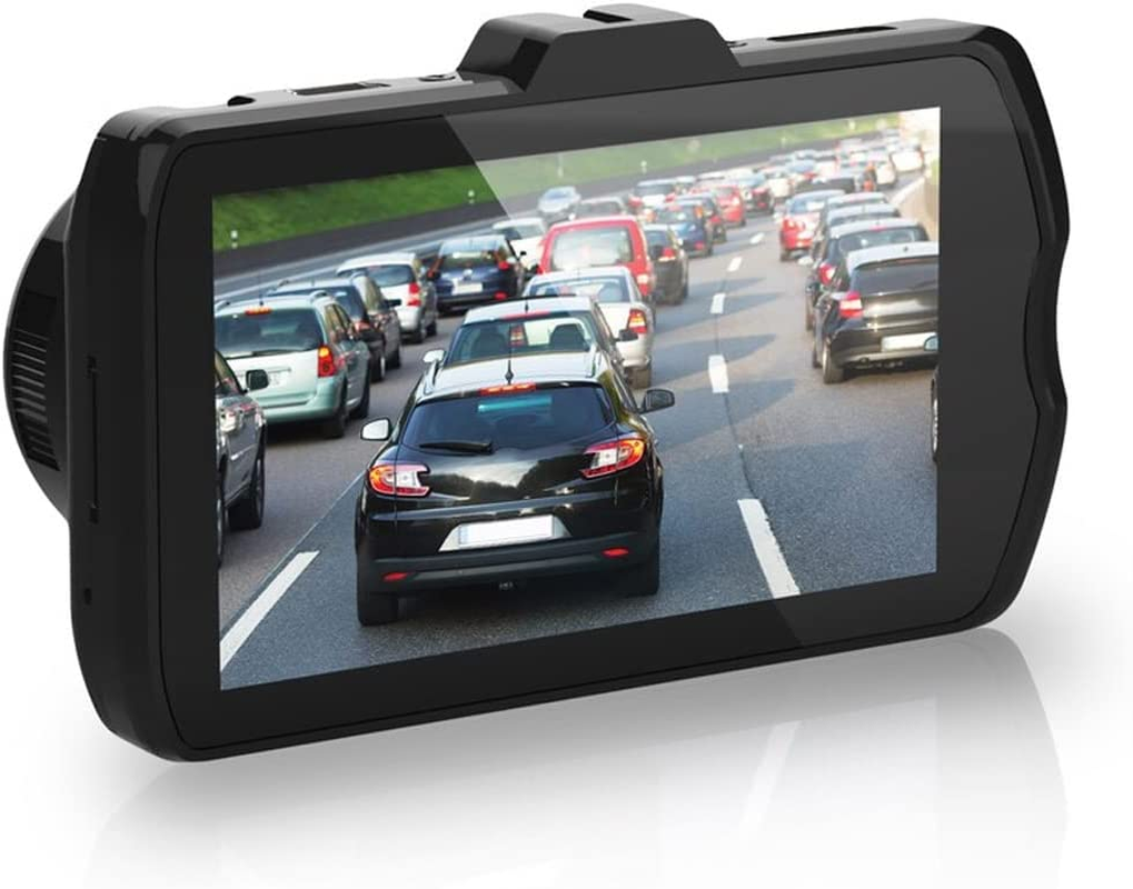 Dashmate Dual Channel 1080P Full HD Front Dash Cam - Features 3.0" OLED Touch Screen, Wifi & GPS FHD Front & Digital Camera with Gridlines - IP67 Waterproof Camera for Car image number 2