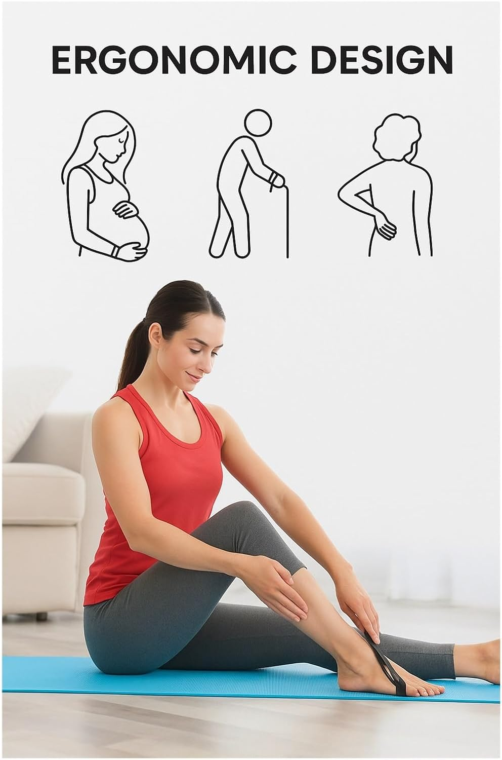 Nail Clippers for Seniors, Wide Jaw Fingernail & Angled Head Toenail Clippers for Thick Nails, Professional German Stainless Steel Heavy Duty Nail Cutter Set for Men, Women & Pregnant, Black image number 5