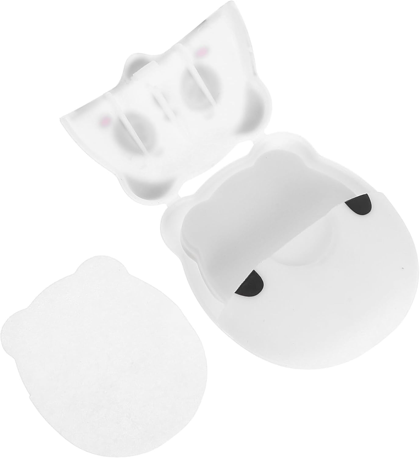 Abaodam Disposable Soap Paper Sheets Mini Portable Hand Washing Soap Flakes for Travel Camping Outdoor Activities image number 2